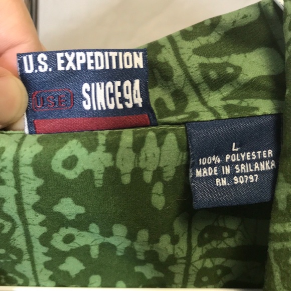U.S.Expedition Men’s L Casual Shirt - Picture 4 of 4
